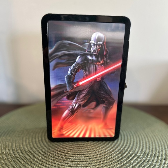 Star Wars Darth Vader 3D supply box case Tin Lucas Films Pencil **BRAND NEW** - Picture 1 of 10